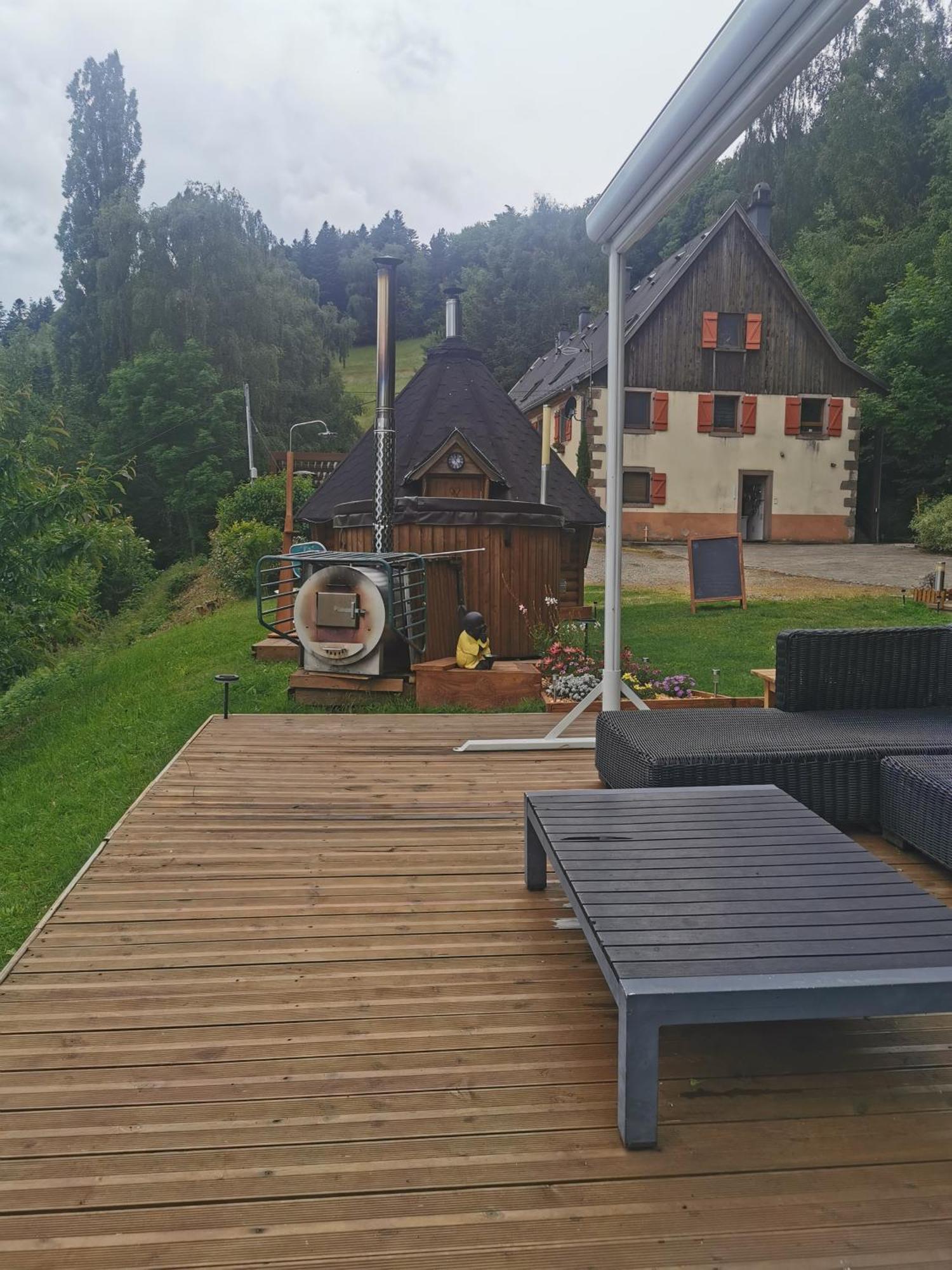 Hotel Le Bouton D'Or Lapoutroie Exterior foto